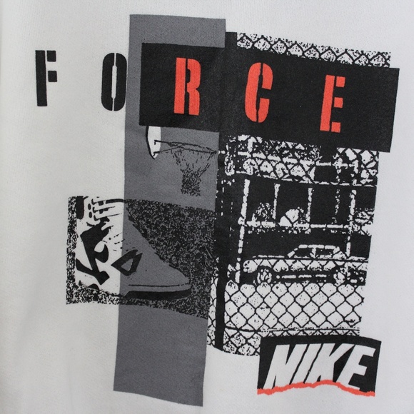 VTG NIKE Gray Tag Made In USA Sweater Mens XL Q81 - Picture 3 of 8